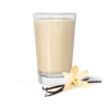 Herbalife French Vanilla Shake Mix in a blender, ready to enjoy