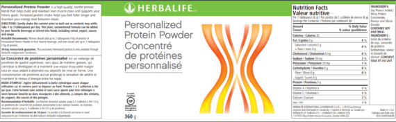 Get more Herbalife - Personalized Protein Powder!