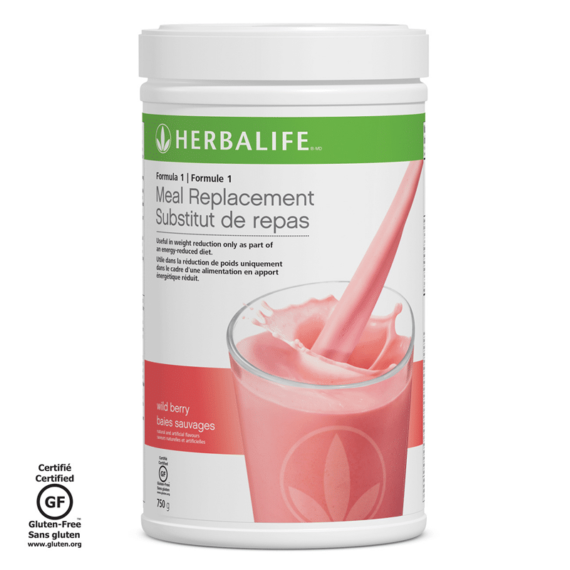 Nourish your body with Formula 1 Meal Replacement Wild Berry 750 g