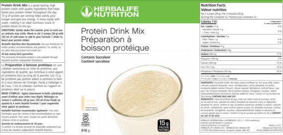 protein drink mix vanilla Benefits and taste