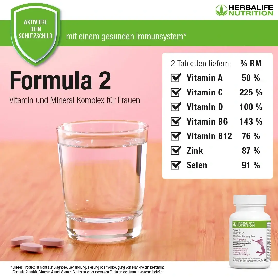 Formula 2 Women's Vitamin & Mineral Complex