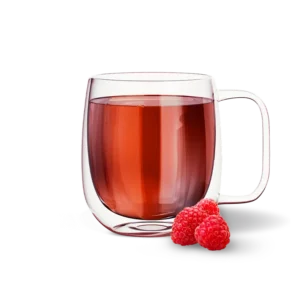 Metabolize and revitalize with a low-calorie instant Raspberry tea.