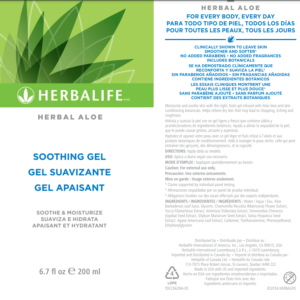 Herbal Aloe Soothing Gel