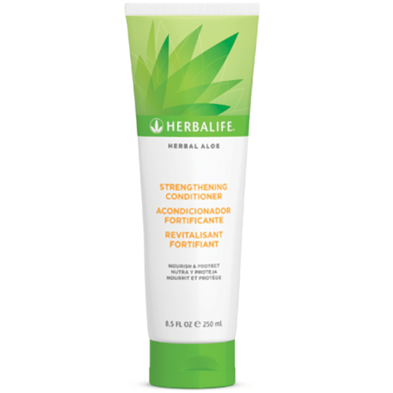 Strengthen hair with Herbal Aloe Strengthening Conditioner