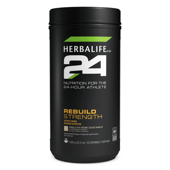 Herbalife24 Rebuild Strength Vanilla Ice Cream has been developed by experts in Sports Nutrition