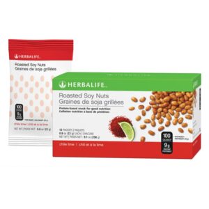 Herbalife Roasted Soy Nuts: Chile Lime (264g) 12 Packets per Box