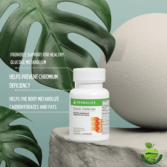 Snack Defense Herbalife 60 Tablets Support healthy glucose levels