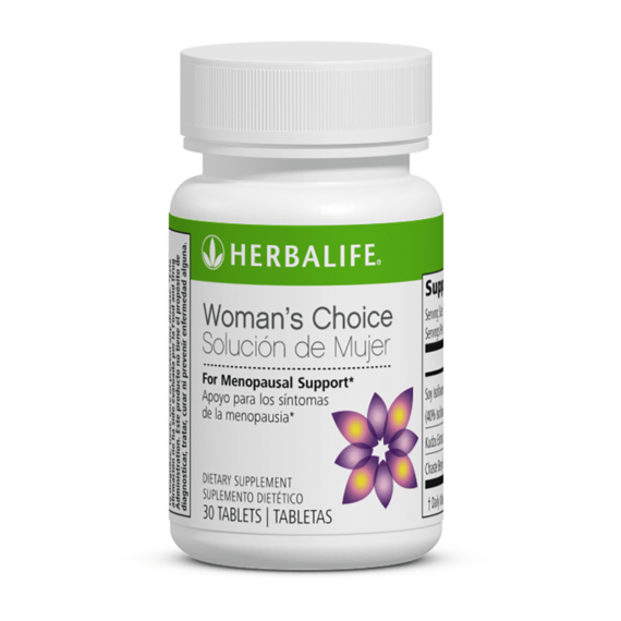 Woman’s Choice Herbalife includes plant-derived ingredients that help women find their natural balance