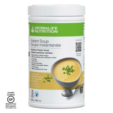 Enjoy good nutrition in every bowl with Instant Soup! Made with the comforting flavors of chicken and vegetables