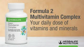 Ingredients in Formula 2 Multivitamin Mineral Complex