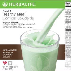 Satisfy your chocolate cravings with Herbalife's Mint Chocolate Meal Replacement Shake