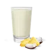 Herbalife Pina Colada Shake Mix served with pineapple and coconut garnish