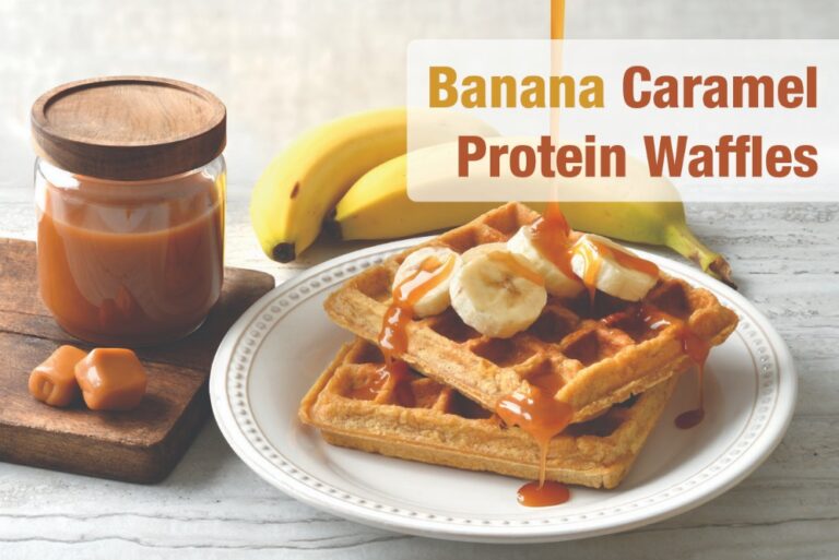 Hearty Herbalife Banana Caramel Protein Waffles: A Mouthwatering Breakfast Option