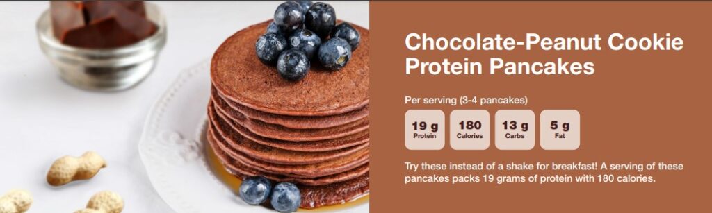 Chocolate Peanut Cookie Protein Pancakes: A Heavenly Breakfast Delight