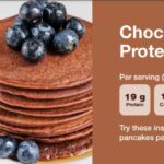 Chocolate-Peanut Cookie Protein Pancakes